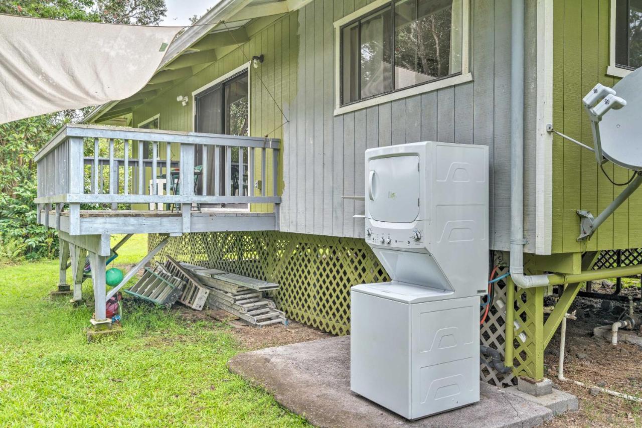 Peaceful Abode With Deck, 13 Mi To Black Sand Beach! Villa Naalehu Exterior photo